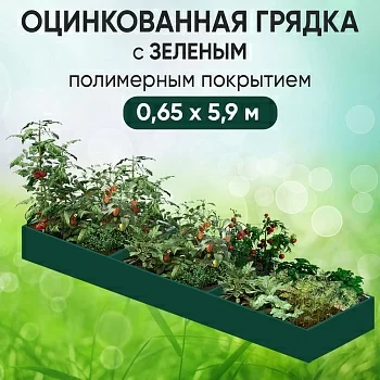 Грядка зеленая (0,65 х 5,9)
